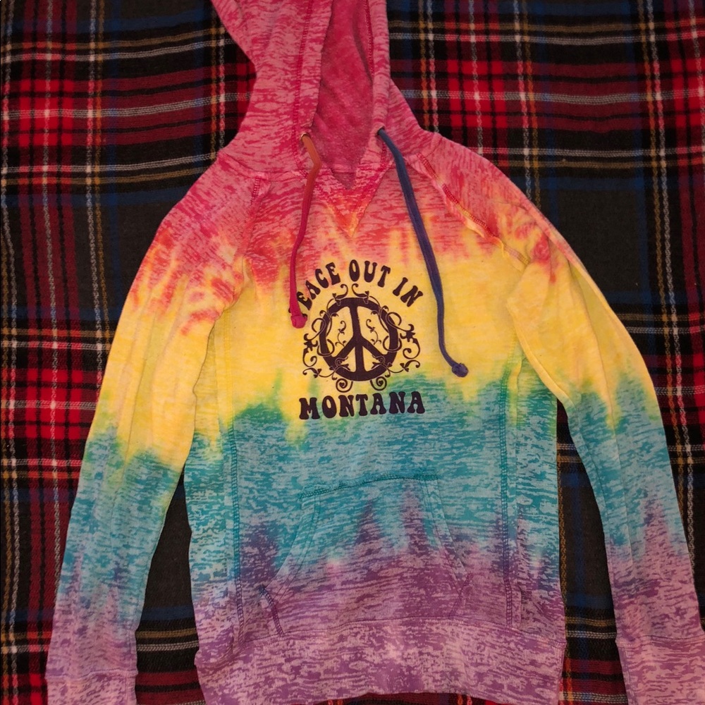 Tie Dye Montana hoodie